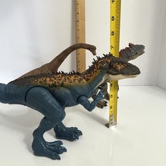 Dinosaur action figure mixed lot of 15 Jurassic World & Vtg Solid Dino figurine