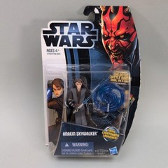Hasbro Star Wars Clone Wars Anakin Skywalker Figure 3.75in Carded Multicolor