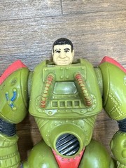 Vintage 1986 Hasbro Inhumanoids Herc Armstrong Action Figure With Helmet No Hook