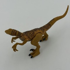 Jurassic World Camp Cretaceous Savage Strike Orange Velociraptor, Loose Figure