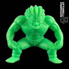 Bandai Capcom Street Fighter Blanka (Green) Vintage Keshi 1.5in
