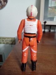 Vintage Star Wars 1978 Luke X-Wing Pilot Figure Complete KADER MIHK COO! *READ*!