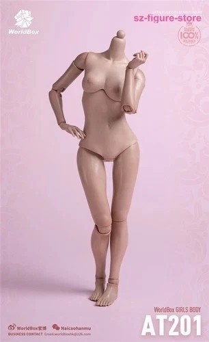 Worldbox 1:6 AT201 Suntan Flexible Joints Body For 12″ Female Action Figure Doll