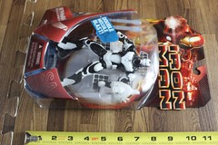 2008 IRON MAN Satellite Armor Double Missle Blast Action Figure READ