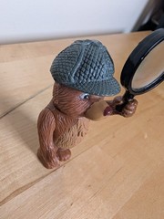 Subway 1999 Maurice Sendak Little Bear the Detective with Magnifying Glass