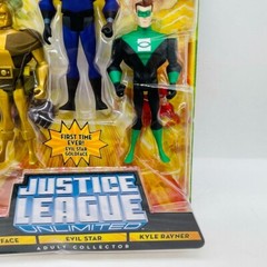Goldface Evil Star Kyle Rayner Justice League Unlimited 3 pk adult collector NIP