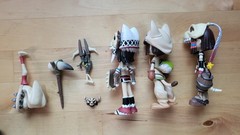 Pinky:st. 3 Figures + Accessories Weapons Parts Pinky Street Anime Japan