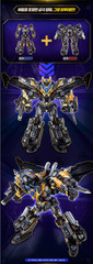 Metal Cardbot W Grand BlueLeon Dark Edition BLAION + BLUECOP KOREA SELLER FAST!!