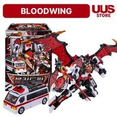 Metal Cardbot W Season 3 BLOODWING Bat Transformer Robot SAMG