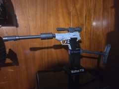 Transformers MP36 Megatron Customized Stand For Displaying Gun Mode 3D Printed
