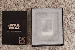 2017 Star Wars Poster Coin 1ounce 40th anniversary proof bar .999 RARE silver x2