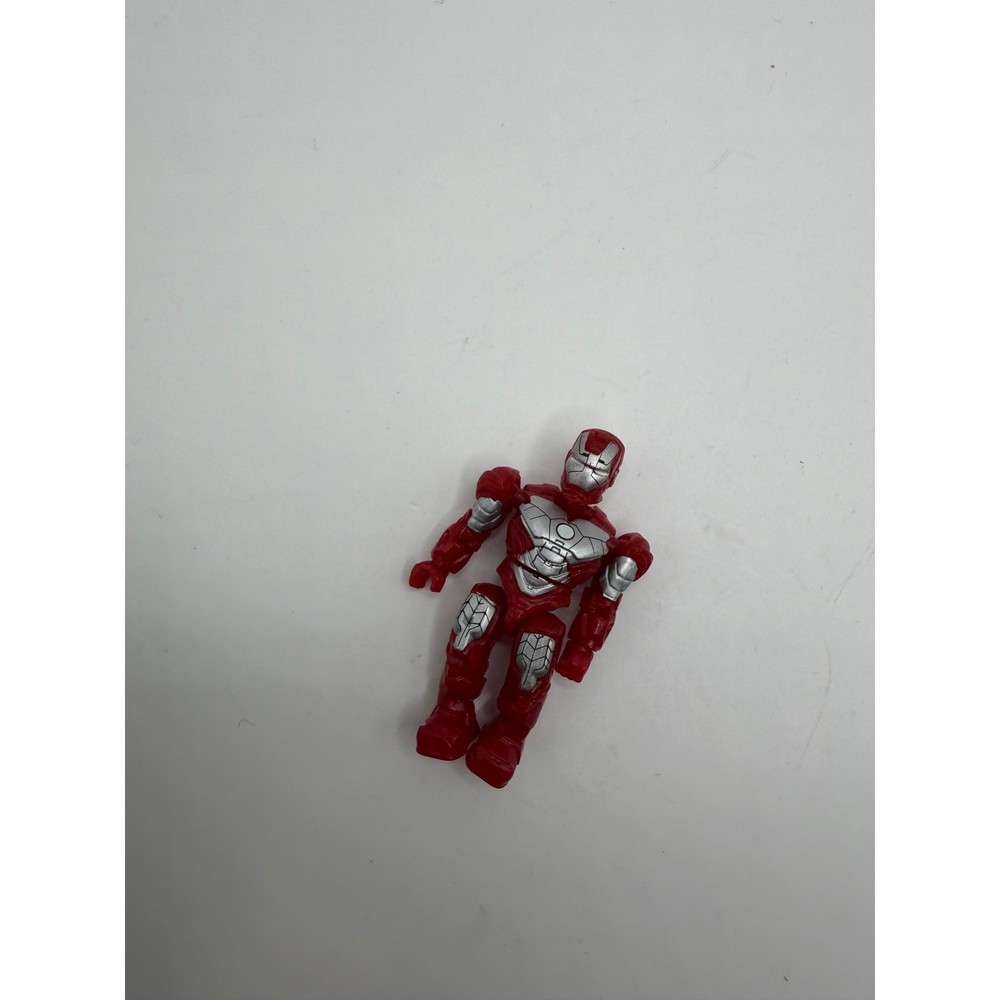 Marvel Iron Man Mini Action Figure Red Silver Armor Avengers Collectible Toy