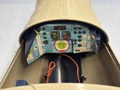 Vintage 1960s GI Joe Mercury Capsule with Joe In Space Suit and Helmet Hasbro