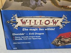 Vintage Tonka Willow EBORSISK EVIL DRAGON Action Figure SEALED MINTY BOX 1988