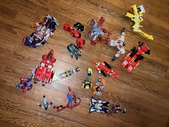 Transformer / Power Ranger / Toy Lot – Parts and Pieces EUC see photos