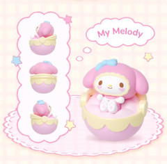 💡Moetch Mini x Sanrio Characters Baby Cradle – Set of 3 Mini Blind Bags