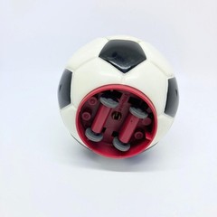 Vintage 1989 Computer Warriors Soccer Ball Trophy with Null Action Figure