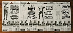 WWE Superstars Series 14 SET – Iron Sheik DIESEL Great Muta ZEUS – 4 Figures NEW