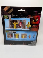 Jazwares Five Nights at Freddy’s FNAF Golden Freddy Office Toy Set 5″ In Hand