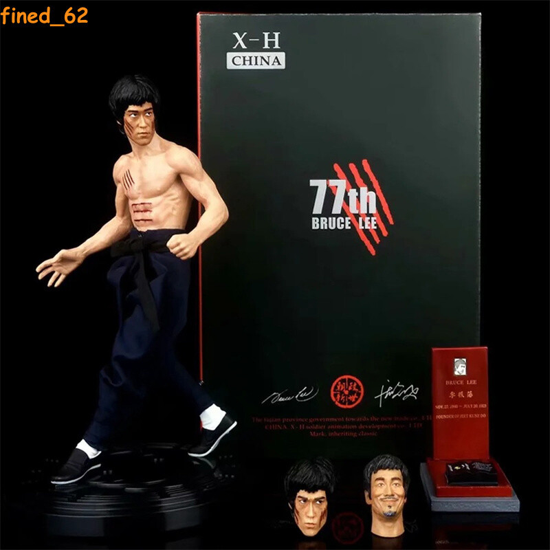 ENTER THE DRAGON Bruce Lee 77th Anniversary Ver. 1/6 Figure Three-headed Statue