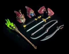 FRAZETTA 7″ CONAN THE BARBARIAN TEAMS UP WITH (3) AND BATTLES (5) MYTHIC LEGIONS