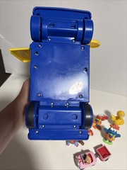 Sesame Street School Bus Figures Cookie Monster Grouch Grover Ernie Zoey Elmo