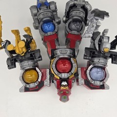 Power Rangers Uchu Sentai Kyuranger DX Kyurenoh Ryuteioh Cerberus Voyager set