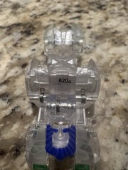 Bakugan New Vestroia BakuCrystal Verias 620G Clear Translucent B3 Blue Beard