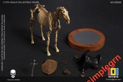101TOYS ES031 1/12 Scale Pocket Monster Skeleton Skeleton Articulated Horse Set