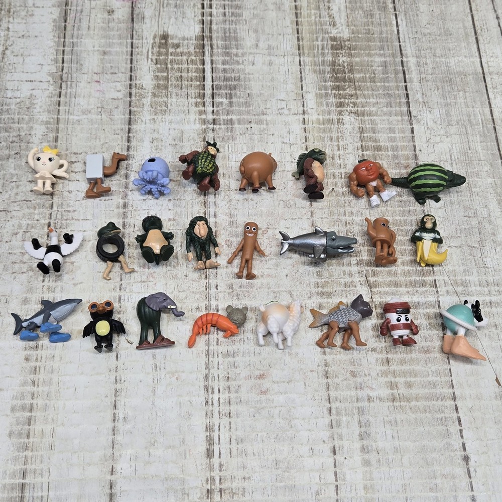 24 Piece Set Italian Brainrot Toys Tralalero Tralala Action Figures