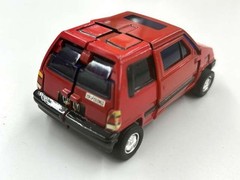Takara Diaclone Car Robot No 6 Honda City R Vintage Figure 4.1 x 2.2 x 2.0 in.