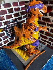 1993 Playmates TMNT Cave Turtle Don Donatello And Trippy Tyrannosaurus