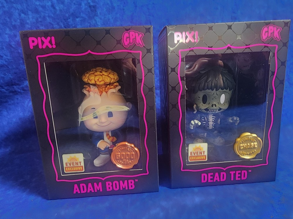Thrilljoy Pix! Garbage Pail Kids Adam Bomb & Chase Dead Ted 2025 Event Exclusive