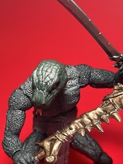 Snake Head Sculpt Painted For Savage Crucible