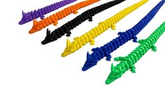 Articulating dragon toy 3D printed Brand New pick the color you want.
