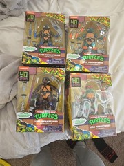 TMNT 1988 REMASTERED PLAYMATES SET OF 4 NINJA TURTLES 2024 40TH ANNIVERSARY Seal