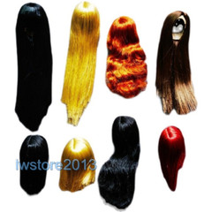 1/6 Artificial Hair Wig Cover For 12″ Female Phicen TBL Action Figure Head Body
