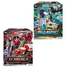 Metal Cardbot S Season2 MUSCLEHYDE + GIGANTREX Set Transformer Robot Korea Toy