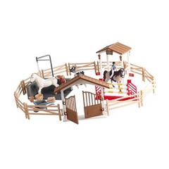 Horse Stable Playset Barn Toy for Boys Girls Ages 3 4 5 6 7 8 Years Old Kids