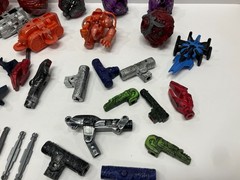 Trendmasters War Planets / Heroic Planet accessory lot – EVERYTHING pictured