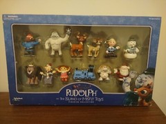Playing Mantis RUDOLPH AND THE ISLAND OF MISFIT TOYS Figure 12 pc Boxed Set 2001
