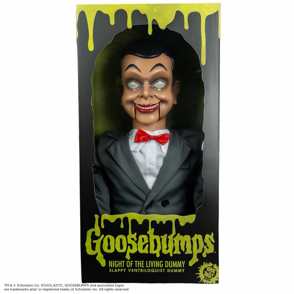 Goosebumps Slappy Dummy Prop Trick Or Treat Studios Glow In The Dark Doll NEW