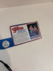 Vintage LJN WWF Superstars 1986 British Bulldogs w/ Bio Card!