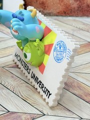 2 MINISO Disney 100 Years of Wonder Retro Stamp Series Monsters Uni & Toy Story