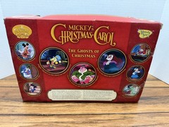 Mickey’s Christmas Carol Ghosts Action Figures 3 Pack Disney 2003 Decor RARE