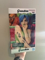 JoJos Bizarre Adventure Jolyne Cujoh Grandista Figure Banpresto Anime Statue NEW
