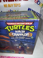 Teenage Mutant Ninja Turtles TMNT GRAPPLOR Battery Powered Playmates MISB 1992
