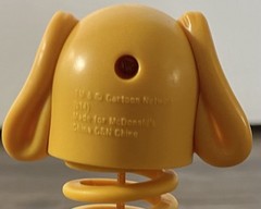 Cartoon Network Adventure Time Jake the Dog Figure Cake Topper McDonalds 4” Toy