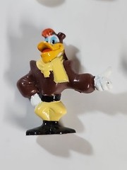 DARKWING DUCK Figurine Lot 1992 Kellogg’s Disney PVC Figures Mail In Set Of 4