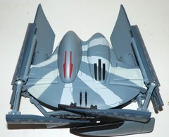 2010 Hasbro Star Wars The Clone Wars Hyena Bomber Space Ship